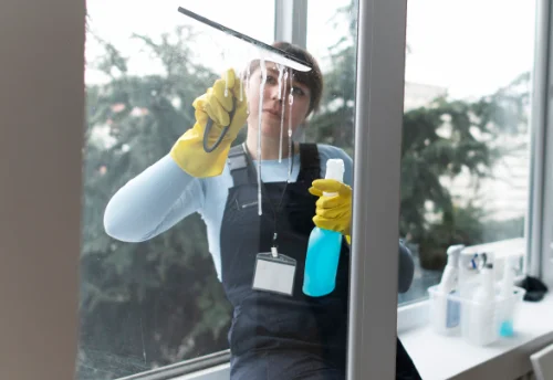 Nettoyage de vitres intérieures et extérieures à Sainte-Catherine